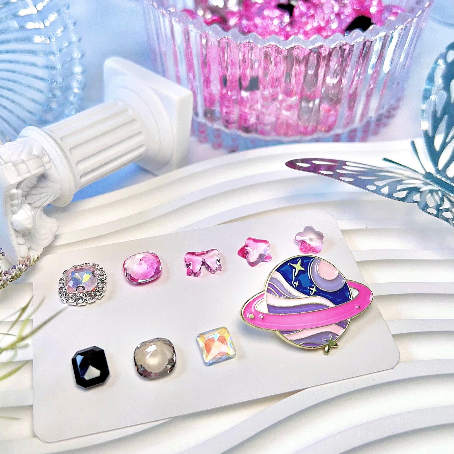 A.59綺麗なピンクの星空