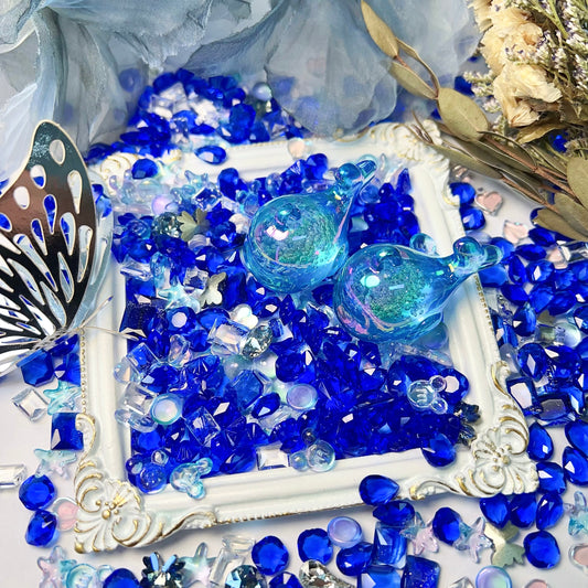 A.64(爽やか感)マリンハート-ダイヤモンド