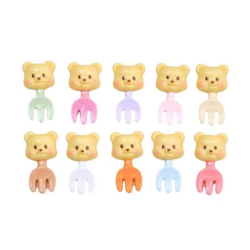 A.0024<限定<可愛いNiNi クマのフォークです(混色)