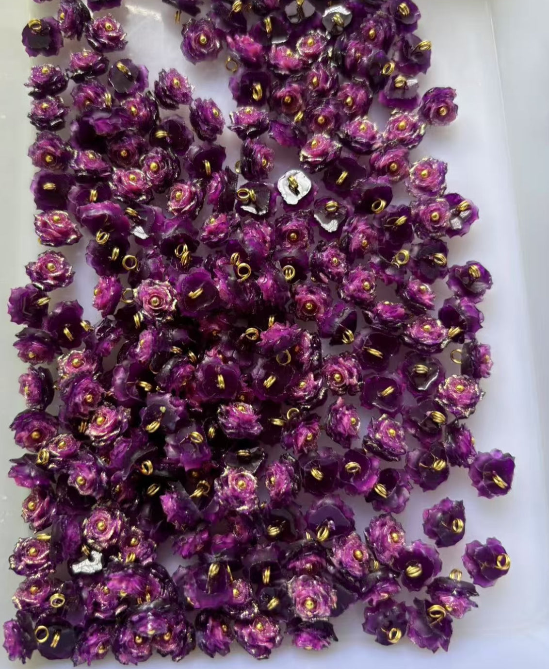 A.<0005>・DIYソフトバラの福袋ーライブで開封*半製品のパーツ(針付き)