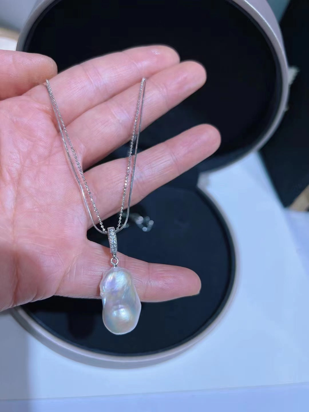 B43.【仕立5】バロックとUFOの仕立て(真珠の価格は含まれていません)